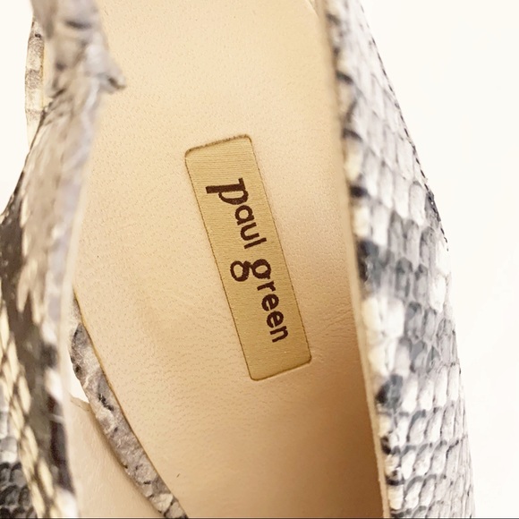 NWOB Paul Green Avanti Peep Toe Slingback Heels - Picture 11 of 12